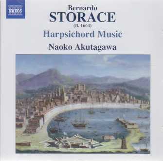 Bernardo Storace / Harpsichord Music // Naoko Akutagawa
