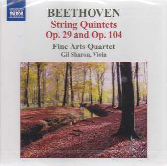 Ludwig van Beethoven / String Quintets Op. 29 & 104 / Fine Arts Quartet