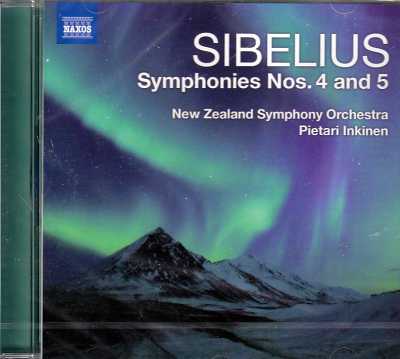 Jean Sibelius / Symphonies 4 & 5 / New Zealand Symphony Orchestra / Pietari Inkinen