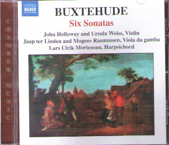 Dieterich Buxtehude / Complete Chamber Music vol. 3 / Six Sonatas / John Holloway / Jaap ter Linden / Lars Ulrik Mortensen