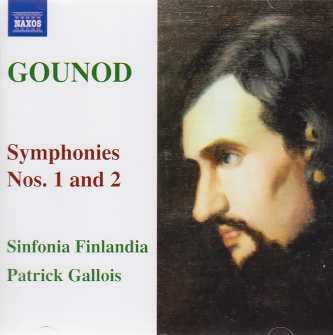 Charles Gounod / Symphonies Nos. 1 & 2 / Sinfonia Finlandia Jyväskylä / Patrick Gallois