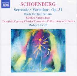 Arnold Schoenberg / Serenade, etc. / Robert Craft