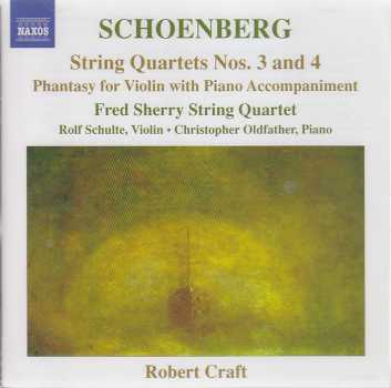 Arnold Schoenberg / String Quartets Nos. 3 & 4 // Fred Sherry String Quartet