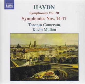 Joseph Haydn / Symphonies Nos. 14 - 17 / Toronto Camerata