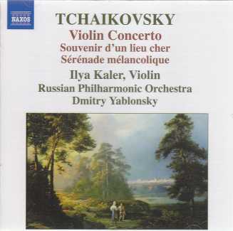 Pyotr Tchaikovsky / Violin Concerto / Ilya Kaler / Russian Philharmonic Orchestra / Dmitri Yablonsky