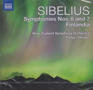 Jean Sibelius / Symphonies 6 & 7 / New Zealand Symphony Orchestra / Pietari Inkinen