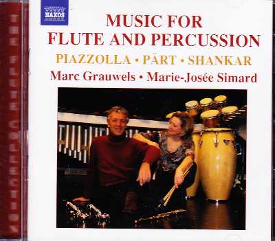 Music for Flute and Percussion / Marc Grauwels / Marie-Josée Simard