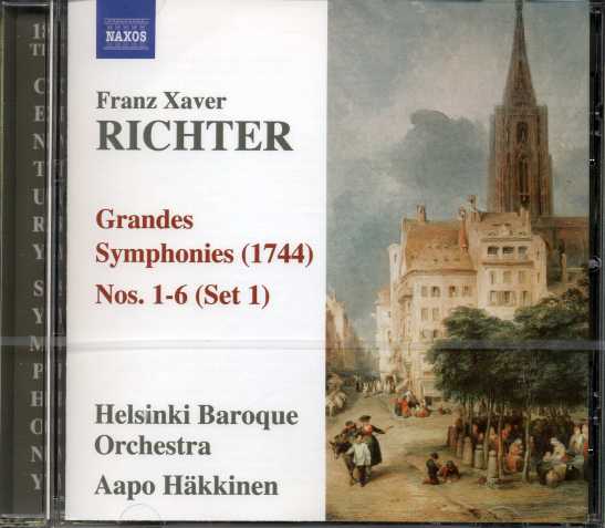 Franz Xaver Richter / Six Grandes Symphonies, Set One / Helsinki Baroque Orchestra / Aapo Häkkinen