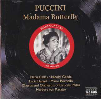 Giacomo Puccini / Madama Butterfly / Maria Callas / Nicolai Gedda / Teatro alla Scala Milan / Herbert von Karajan 2CD