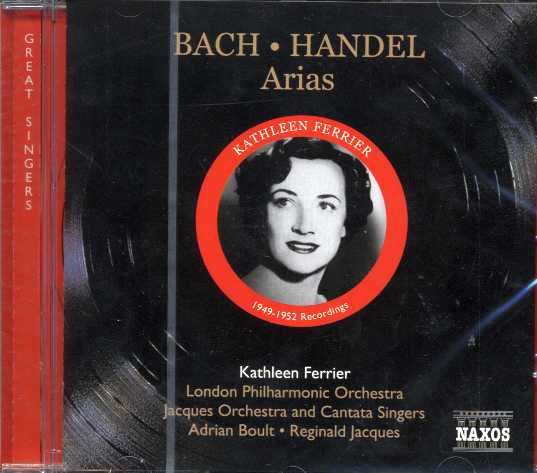 J.S. Bach / Georg Friedrich Händel / Arias / Kathleen Ferrier / London Philharmonic Orchestra / Jacques Orchestra and Cantata Singers / Adrian Boult / Reginald Jacques