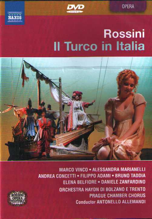 Gioachino Rossini / Il Turco in Italia / Marco Vinco / Alessandra Marianelli / Rossini Opera Festival DVD