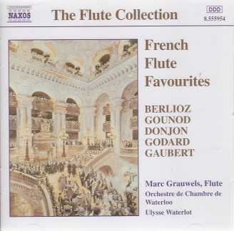 French Flute Favourites / Berlioz, Gounod, Donjon, Godard, Gaubert / Marc Grauwels