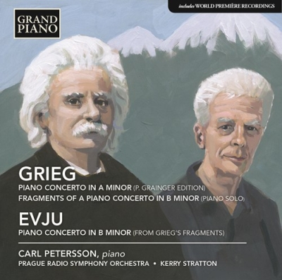 Edvard Grieg / Piano Concerto / Helge Evju / Piano Concerto // Carl Petersson / Prague Radio Symphony Orchestra / Kerry Stratton