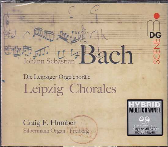 J.S. Bach / Leipzig Chorales / Craig Humber SACD