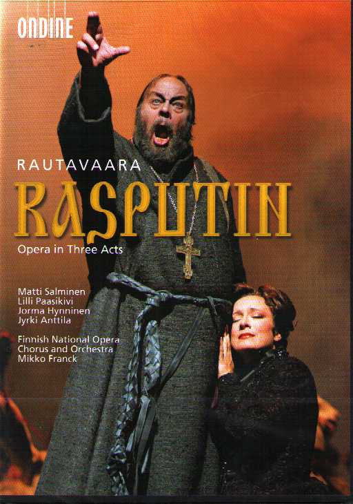 Einojuhani Rautavaara / Rasputin // Matti Salminen / Lilli Paasikivi / Jorma Hynninen DVD