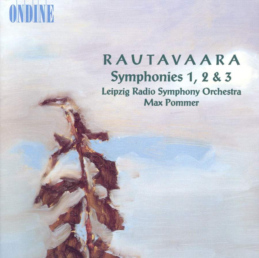 Einojuhani Rautavaara / Symphonies 1, 2 & 3 // Leipzig Radio Symphony Orchestra / Max Pommer