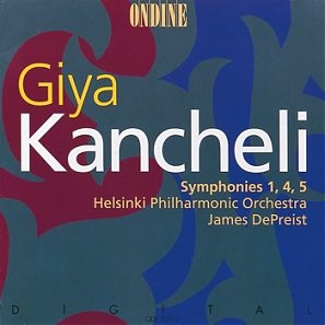 Giya Kancheli / Symphonies 1, 4 & 5 // Helsinki Philharmonic Orchestra / James DePreist
