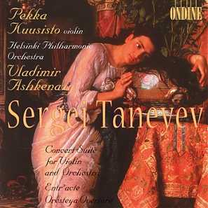 Sergei Taneyev / Concert Suite for Violin / Oresteya Overture / Pekka Kuusisto / Helsinki PO / Vladimir Ashkenazy