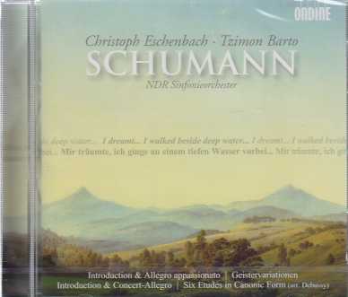 Robert Schumann / Tzimon Barto / NDR Sinfonieorchester / Christoph Eschenbach