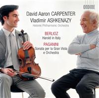 Hector Berlioz / Harold in Italy / Niccolo Paganini / Sonata per la Gran Viola / David Aaron Carpenter / Helsinki PO / Vladimir Ashkenazy