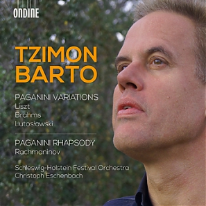 Tzimon Barto / Paganini Variations / Paganini Rhapsody // Franz Liszt / Johannes Brahms / Witold Lutoslawski / Sergei Rachmaninov