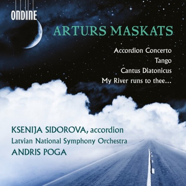 Arturs Maskats / Accordion Concerto / Tango / Cantus / My River // Ksenija Sidorova / Latvian National Symphony Orchestra / Andris Poga