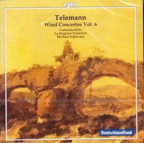 Georg Philipp Telemann / Wind Concertos Vol. 6 / La Stagione Frankfurt