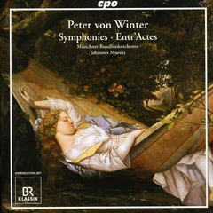 Peter von Winter / Symphonies & Entr'actes // Münchner Rundfunkorchester / Johannes Moesus