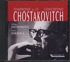 Dmitri Shostakovich / Symphony no. 15 (arr. for two pianos) / Concertino / Philippe Entremont / Laura Mikkola