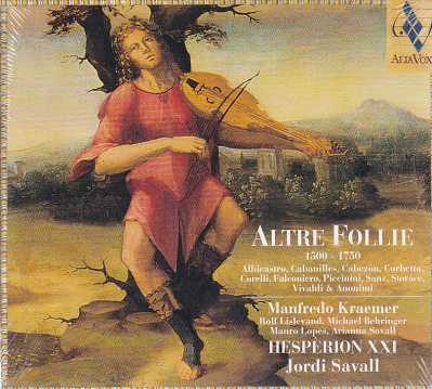 Hesperion XXI, Jordi Savall / Altre Follie
