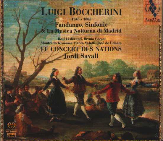 Luigi Boccherini / Fandango, Sinfonie & La Musica Notturna di Madrid / Le concert des Nations / Jordi Savall SACD