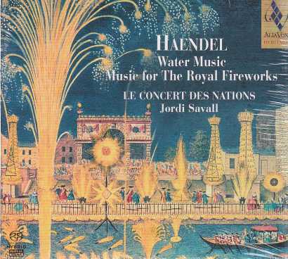 Georg Friedrich Händel / Water Music // Le Concert des Nations / Jordi Savall
