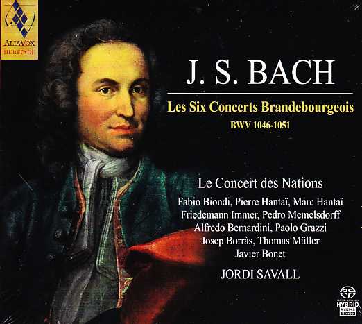J.S. Bach / Brandenburg Concertos (Complete) / Les Concert des Nations / Jordi Savall 2SACD