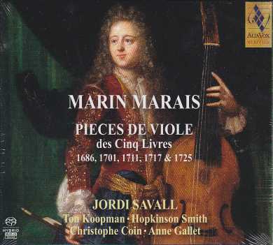 Marin Marais / Pieces de Viole des Cinq Livres / Jordi Savall / Ton Koopman / Anne Gallet / Hopkinson Smith 5-SACD