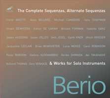 Luciano Berio / Sequenzas (Complete), Alternate Sequenzas & Works for Solo Instruments 4CD