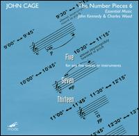 John Cage / The Number Pieces, vol. 6