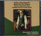 Dmitri Shostakovich / Works for Two Pianos / Alexander Tselyakov / Folke Gräsbeck