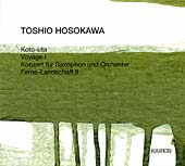 Toshio Hosokawa / Koto-uta // MusikFabrik