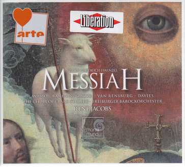 Georg Friedrich Händel / Messiah // Kerstin Avemo / Patricia Bardon / Lawrence Zazzo / Freiburger Barockorchester / Kobie van Rensburg / Neal DaviesRené Jacobs