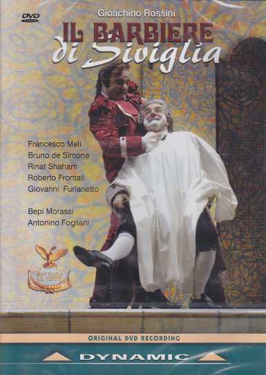 Gioachino Rossini / Il Barbiere di Siviglia / Francesco Meli / Bruno de Simone / Orchestra and Chorus Teatro la Fenice / Antonino Fogliani DVD