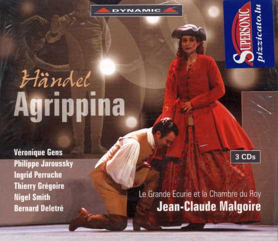 Georg Friedrich Händel / Agrippina / Veronique Gens / Philippe Jaroussky / Le Grande Ecurie et la Chambre du Roy / Jean-Claude Malgoire