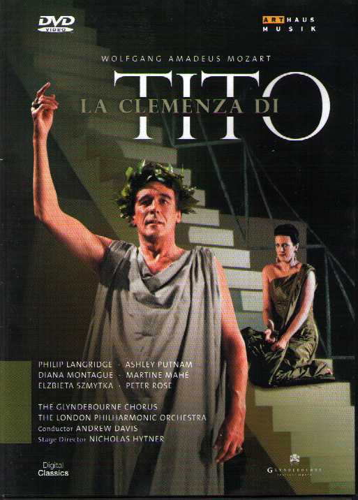 W.A. Mozart / La Clemenza di Tito / Philip Langridge / Ashley Putnam / London Philharmonic Orchestra DVD