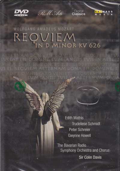 W.A. Mozart / Requiem / The Bavarian Radio Symphony Orchestra and Chorus / Sir Colin Davis DVD