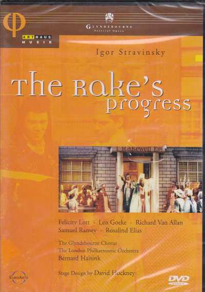 Igor Stravinsky / The Rake's Progress / Felicity Lott / Leo Goeke / The London Philharmonic Orchestra / Bernard Haitink DVD