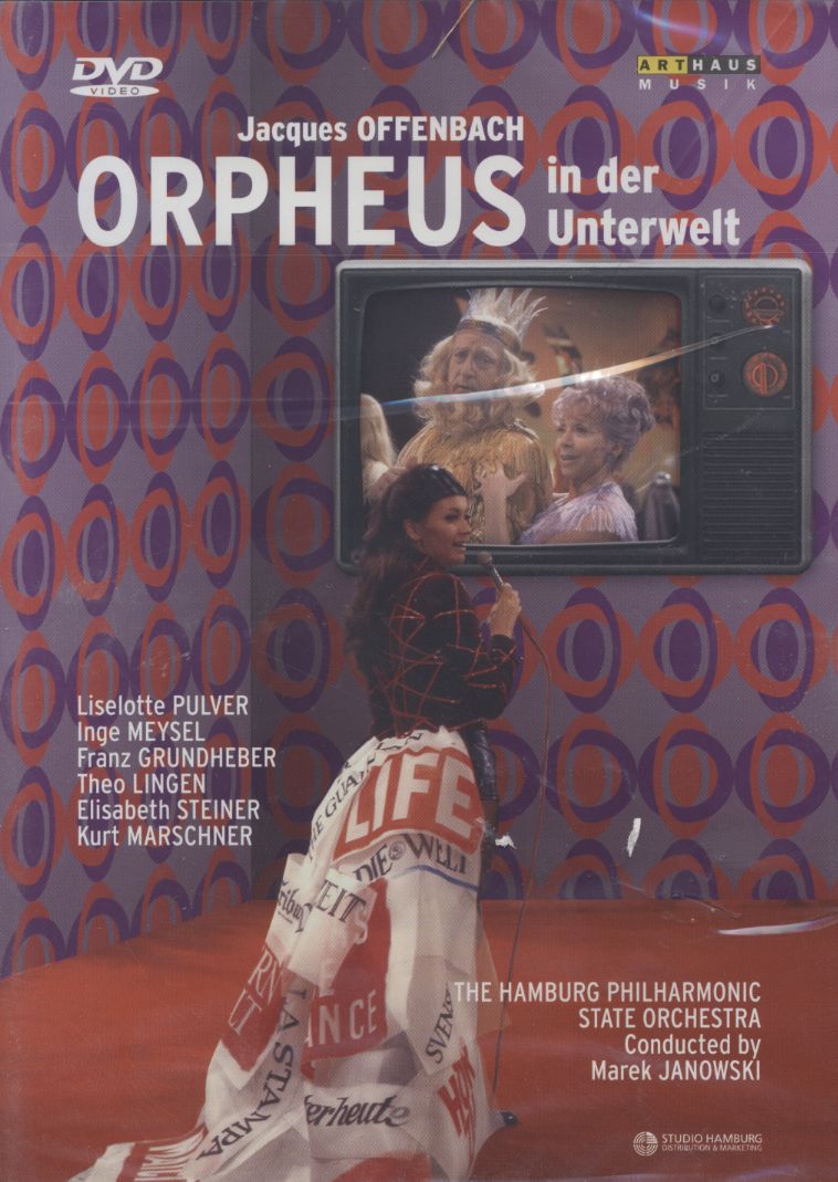 Jacques Offenbach / Orpheus in der Unterwelt (Orphée aux Enfers) / William Workman / Elisabeth Steiner / The Hamburg Philharmonic State Orchestra / Marek Janowski DVD