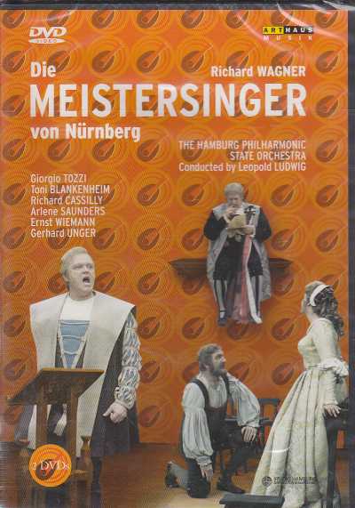 Richard Wagner / Die Meistersinger von Nürnberg / Giorgio Tozzi / Toni Blankenheim / The Hamburg Philharmonic State Orchestra / Leopold Ludwig DVD