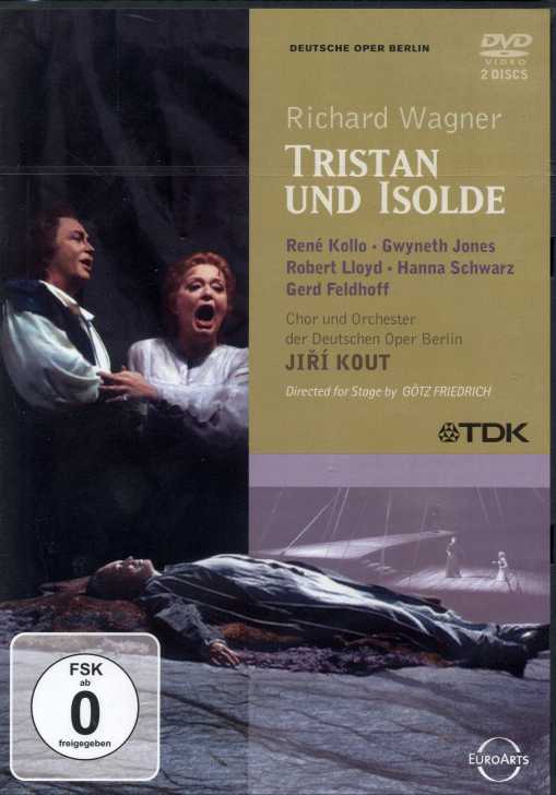 Richard Wagner / Tristan und Isolde / René Kollo / Gwyneth Jones / Robert Lloyd / Hanna Schwarz / Gerd Feldhoff / Deutschen Oper Berlin / Jiri Kout DVD