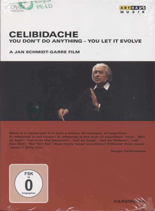 Celibidache: You Don't Do Anything - You Let It Evolve / a Jan Schmidt-Garre Film DVD