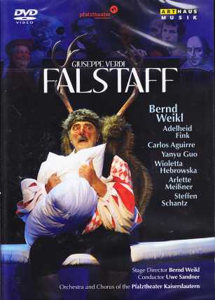 Giuseppe Verdi / Falstaff // Bernd Weikl / Adelheid Fink / Uwe Sandner / Pfalztheater Kaiserslautern
