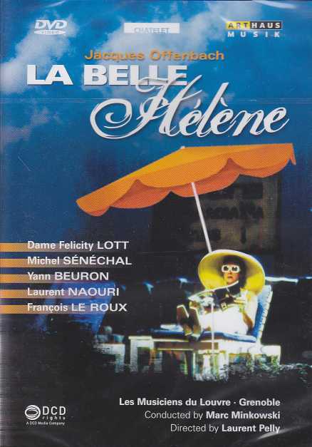 Jacques Offenbach / La Belle Hèlène / Felicity Lott / Michel Sénéchal / Les Musiciens du Louvre / Marc Minkowski DVD